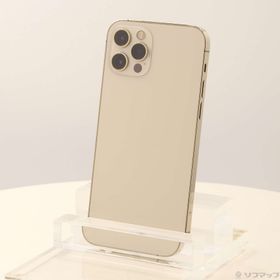 (中古)Apple iPhone12 Pro 128GB ゴールド MGM73J/A SIMフリー(305-ud)