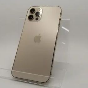 【中古】Apple au 【SIMロック解除済み】 iPhone 12 Pro 128GB ゴールド MGM73J/A【川崎駅前】保証期間１ヶ月【ランクB】