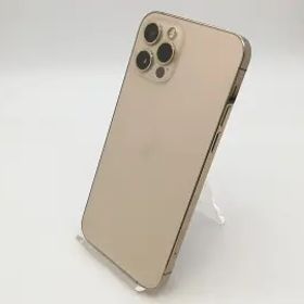 【中古】Apple au 【SIMロック解除済み】 iPhone 12 Pro 128GB ゴールド MGM73J/A【鹿児島中町】保証期間１ヶ月【ランクB】
