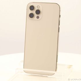 (中古)SoftBank iPhone12 Pro 128GB ゴールド MGM73J/A SoftBank(305-ud)