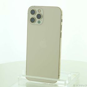 (中古)Apple iPhone12 Pro 128GB ゴールド MGM73J/A SoftBank(247-ud)