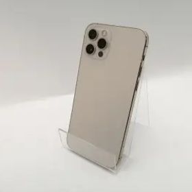 【中古】Apple au 【SIMロック解除済み】 iPhone 12 Pro 128GB ゴールド MGM73J/A【神保町】保証期間１ヶ月【ランクC】