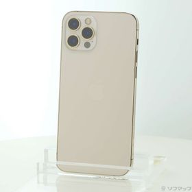(中古)Apple iPhone12 Pro 128GB ゴールド MGM73J/A SIMフリー(251-ud)