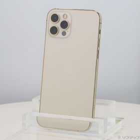 (中古)Apple iPhone12 Pro 128GB ゴールド MGM73J/A SIMフリー(276-ud)