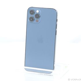 (中古)Apple iPhone12 Pro 128GB パシフィックブルー MGM83J/A SIMフリー(247-ud)