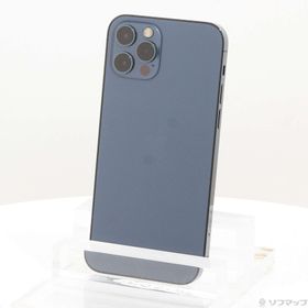 (中古)Apple iPhone12 Pro 128GB パシフィックブルー MGM83J/A SIMフリー(196-ud)