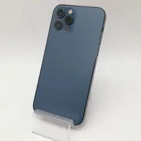 【中古】Apple 国内版 【SIMフリー】 iPhone 12 Pro 128GB パシフィックブルー MGM83J/A【府中ル・シーニュ】保証期間１週間【ランクC】