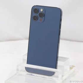 (中古)Apple iPhone12 Pro 128GB パシフィックブルー MGM83J/A SIMフリー(262-ud)