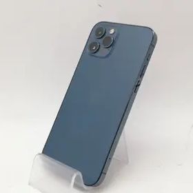 【中古】Apple docomo 【SIMロック解除済み】 iPhone 12 Pro 128GB パシフィックブルー MGM83J/A【府中ル・シーニュ】保証期間１ヶ月【ラ