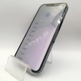 【中古】Apple au 【SIMロック解除済み】 iPhone 12 Pro 128GB パシフィックブルー MGM83J/A【秋葉本店】保証期間１ヶ月【ランクC】