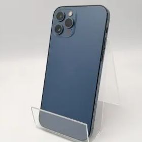 【中古】Apple au 【SIMロック解除済み】 iPhone 12 Pro 128GB パシフィックブルー MGM83J/A【ECセンター】保証期間１ヶ月【ランクB】