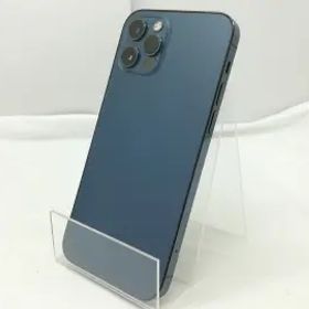 【中古】Apple 国内版 【SIMフリー】 iPhone 12 Pro 128GB パシフィックブルー MGM83J/A【川崎】保証期間１ヶ月【ランクC】
