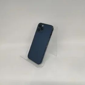 【中古】Apple au 【SIMロック解除済み】 iPhone 12 Pro 128GB パシフィックブルー MGM83J/A【東池袋1丁目】保証期間１ヶ月【ランクA】