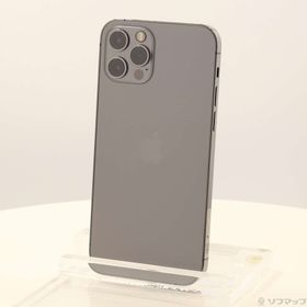 (中古)Apple iPhone12 Pro 256GB グラファイト MGM93J/A SIMフリー(368-ud)
