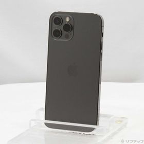 (中古)Apple iPhone12 Pro 256GB グラファイト MGM93J/A SoftBank(377-ud)