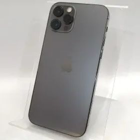 【中古】Apple au 【SIMロック解除済み】 iPhone 12 Pro 256GB グラファイト MGM93J/A【高崎モントレー】保証期間１ヶ月【ランクC】
