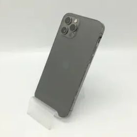 【中古】Apple docomo 【SIMロック解除済み】 iPhone 12 Pro 256GB グラファイト MGM93J/A【福岡天神】保証期間１ヶ月【ランクC】