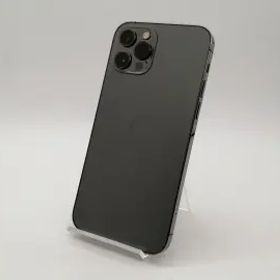 【中古】Apple 国内版 【SIMフリー】 iPhone 12 Pro 256GB グラファイト MGM93J/A【札幌南2条】保証期間１週間【ランクC】