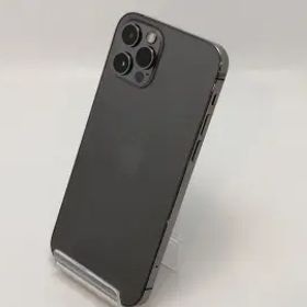 【中古】Apple SoftBank 【SIMロック解除済み】 iPhone 12 Pro 256GB グラファイト MGM93J/A【津田沼】保証期間１ヶ月【ランクC】