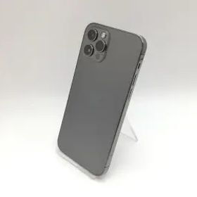 【中古】Apple au 【SIMロック解除済み】 iPhone 12 Pro 256GB グラファイト MGM93J/A【吉祥寺】保証期間１ヶ月【ランクC】