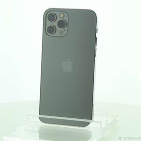 (中古)Apple iPhone12 Pro 256GB グラファイト MGM93J/A SIMフリー(196-ud)