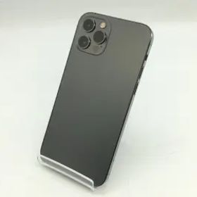 【中古】Apple au 【SIMロック解除済み】 iPhone 12 Pro 256GB グラファイト MGM93J/A【町田】保証期間１ヶ月【ランクC】