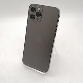 【中古】Apple docomo 【SIMロック解除済み】 iPhone 12 Pro 256GB グラファイト MGM93J/A【札幌南2条】保証期間１週間【ランクC】