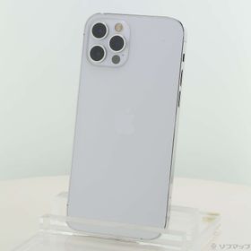 (中古)Apple iPhone12 Pro 256GB シルバー MGMA3J/A SIMフリー(377-ud)