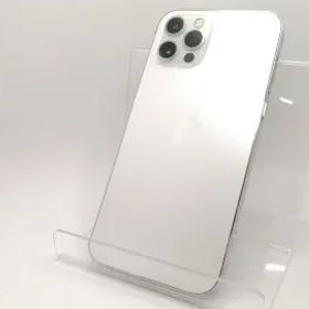 【中古】Apple docomo 【SIMロックあり】 iPhone 12 Pro 256GB シルバー MGMA3J/A【川崎駅前】保証期間１ヶ月【ランクC】