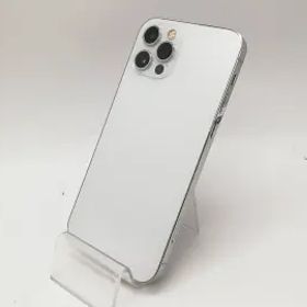 【中古】Apple docomo 【SIMロックあり】 iPhone 12 Pro 256GB シルバー MGMA3J/A【府中ル・シーニュ】保証期間１週間【ランクC】