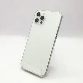 【中古】Apple 国内版 【SIMフリー】 iPhone 12 Pro 256GB シルバー MGMA3J/A【仙台イービーンズ】保証期間１ヶ月【ランクC】