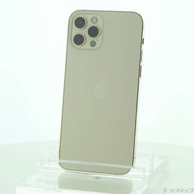 (中古)Apple iPhone12 Pro 256GB ゴールド MGMC3J/A SIMフリー(269-ud)