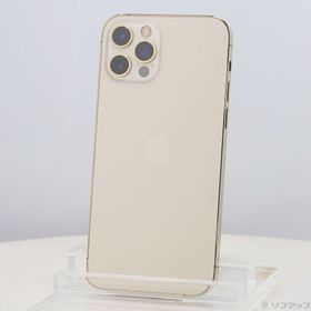 (中古)Apple iPhone12 Pro 256GB ゴールド MGMC3J/A SIMフリー(247-ud)