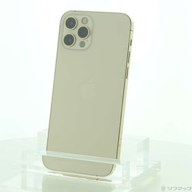 (中古)Apple iPhone12 Pro 256GB ゴールド MGMC3J/A SoftBank(262-ud)