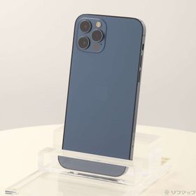 (中古)Apple iPhone12 Pro 256GB パシフィックブルー MGMD3J/A SIMフリー(297-ud)