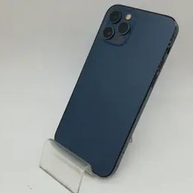 【中古】Apple 国内版 【SIMフリー】 iPhone 12 Pro 256GB パシフィックブルー MGMD3J/A【秋葉本店】保証期間１ヶ月【ランクC】