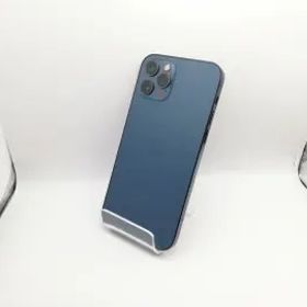 【中古】Apple 国内版 【SIMフリー】 iPhone 12 Pro 256GB パシフィックブルー MGMD3J/A【新宿】保証期間１ヶ月【ランクB】