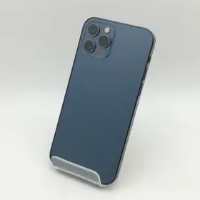 【中古】Apple docomo 【SIMロック解除済み】 iPhone 12 Pro 256GB パシフィックブルー MGMD3J/A【神戸】保証期間１ヶ月【ランクC】
