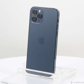 (中古)Apple iPhone12 Pro 256GB パシフィックブルー MGMD3J/A SIMフリー(348-ud)