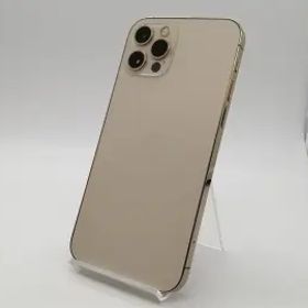 【中古】Apple au 【SIMロック解除済み】 iPhone 12 Pro 512GB ゴールド MGMH3J/A【川崎駅前】保証期間１ヶ月【ランクA】