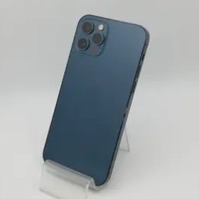 【中古】Apple SoftBank 【SIMロック解除済み】 iPhone 12 Pro 512GB パシフィックブルー MGMJ3J/A【新橋烏森通り】保証期間１ヶ月【ラン