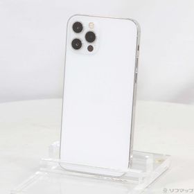 (中古)Apple iPhone12 Pro 128GB シルバー MGM63J/A SIMフリー(247-ud)