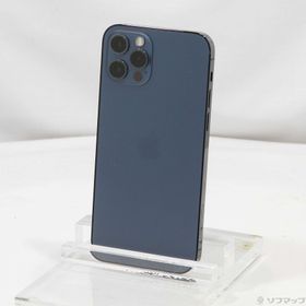 (中古)SoftBank iPhone12 Pro 128GB パシフィックブルー NGM83J/A SoftBank(258-ud)