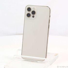 (中古)Apple iPhone12 Pro 256GB ゴールド NGMC3J/A SoftBank(247-ud)