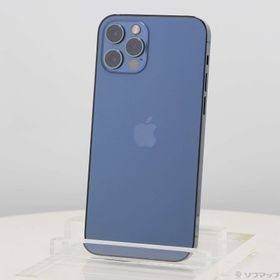 (中古)Apple iPhone12 Pro 256GB パシフィックブルー NGMD3J/A SIMフリー(297-ud)