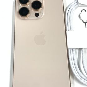 【モバイルBOX】新品同様 電池100%SIMフリー iPhone16 Pro 128GB デザート