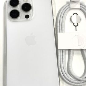 【モバイルBOX】美品 電池93%SIMフリー iPhone16 Pro 128GB ホワイト