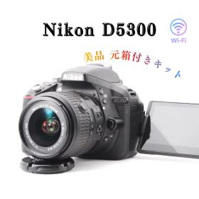 【美品 元箱付き】Nikon D5300 Wi-Fi スマホ転送 高画質 自撮り