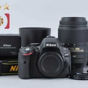 【中古】Nikon ニコン D5100 ダブルズームキット シャッター回数僅少