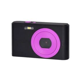 ds-KEIYO コンパクトデジカメ ツートンカラーがかわいい 初めてのデジカメから日常のおてごろ使いに ブラック×パープル NT-DC001-BPL